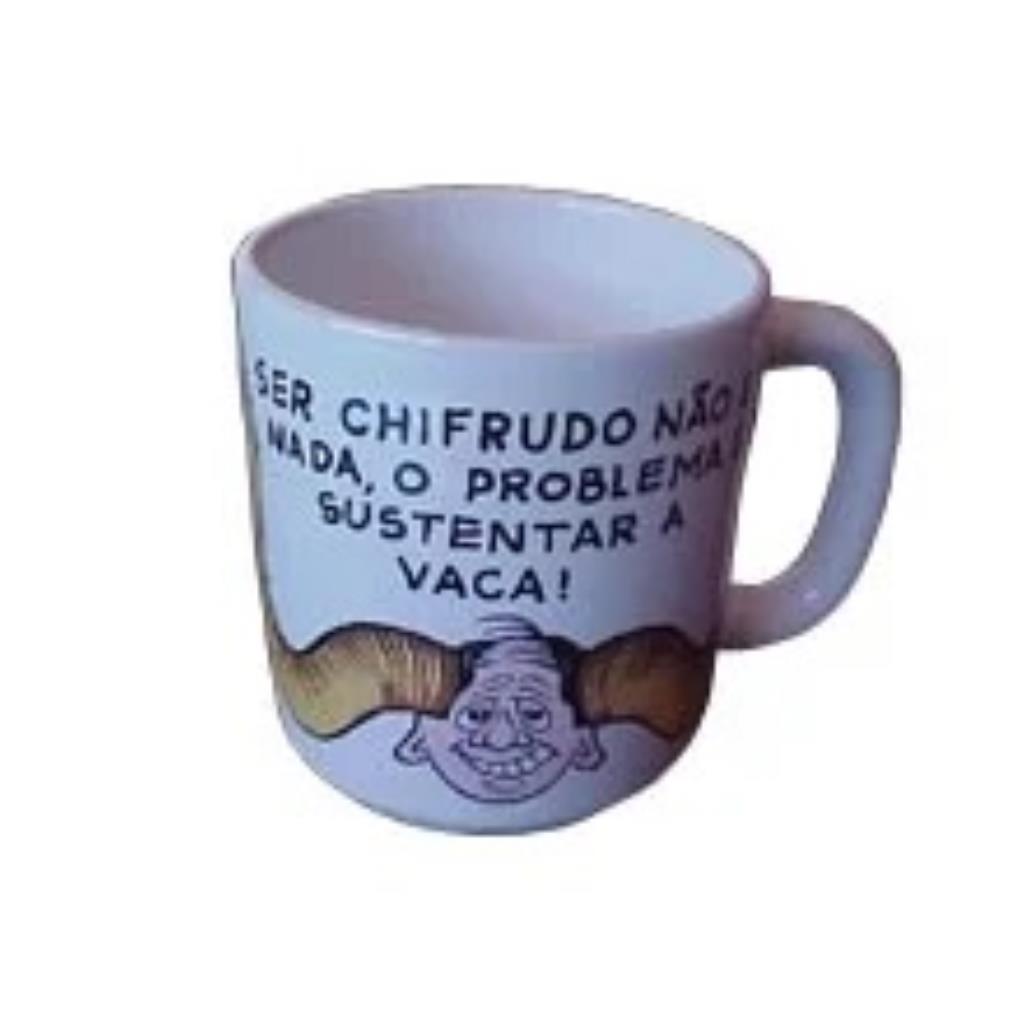 CANECA FRASES E DESENHOS HOMEM