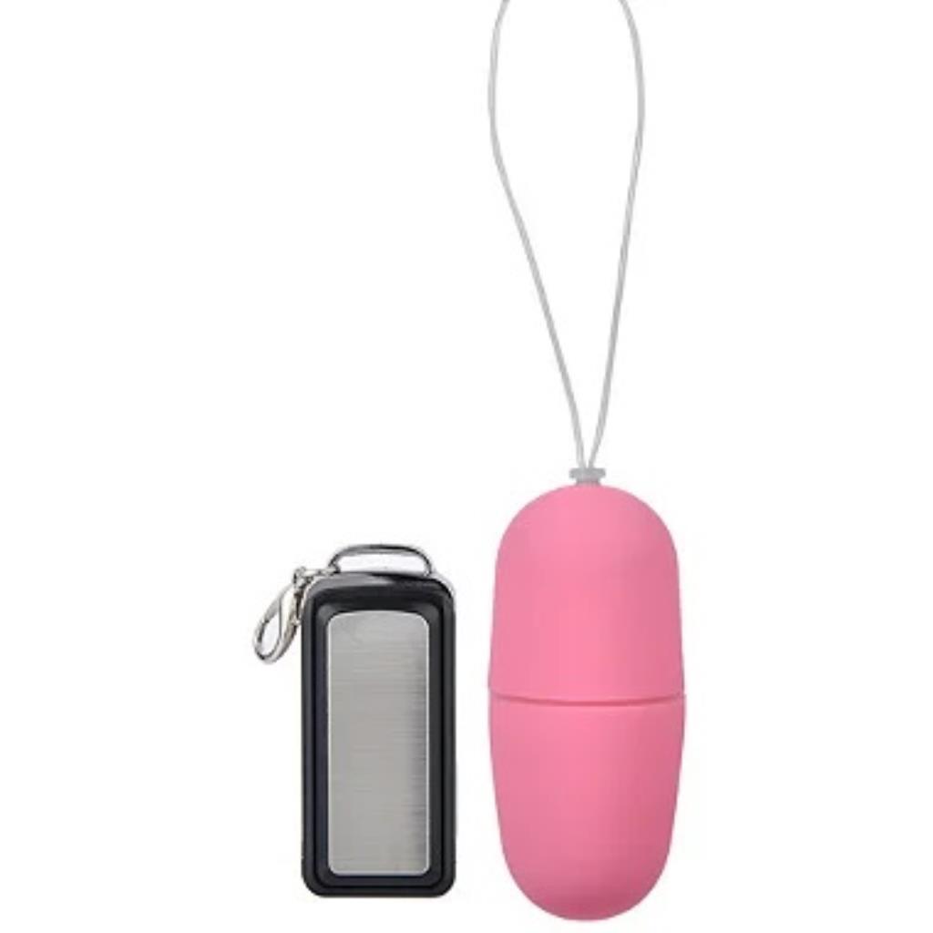 CAPSULA VIBRATORIA EGG COM CONTROLE DE 10 VIBRACOES, (7,4CM)