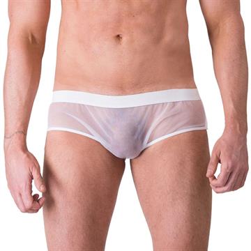 CUECA TULE BRANCO SEXY FANTASY / 1307