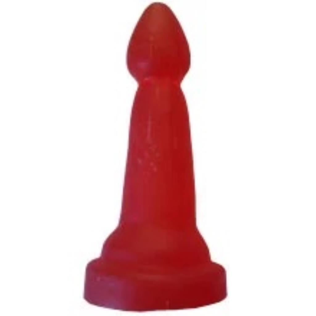 PLUG ANAL KING EM SILICONE MODELO SETA 13 X 3,5CM