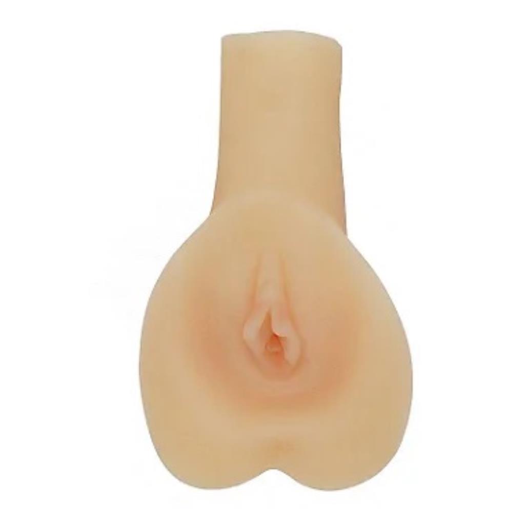 MASTURBADOR COM VIBRO VAGINA ANUS YUONNE 2 PILHAS AA 15,0X11CM CINDY / 1099