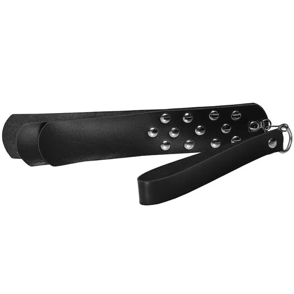 PALMATORIA DOMINO DOMINATRIX PRETO COM REBITES