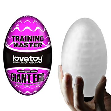 MASTURBADOR EGG GIGANTE TRAINING MASTER LOVE TOY 12,77,5 CM