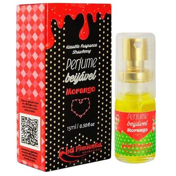 PERFUME BEIJAVEL MORANGO 15ML LA PIMIENTA / L003