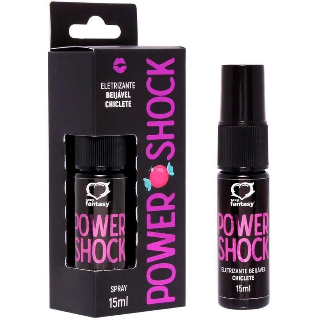 SPRAY POWER SHOCK CHICLETE 15ML / 6148 - (5102)