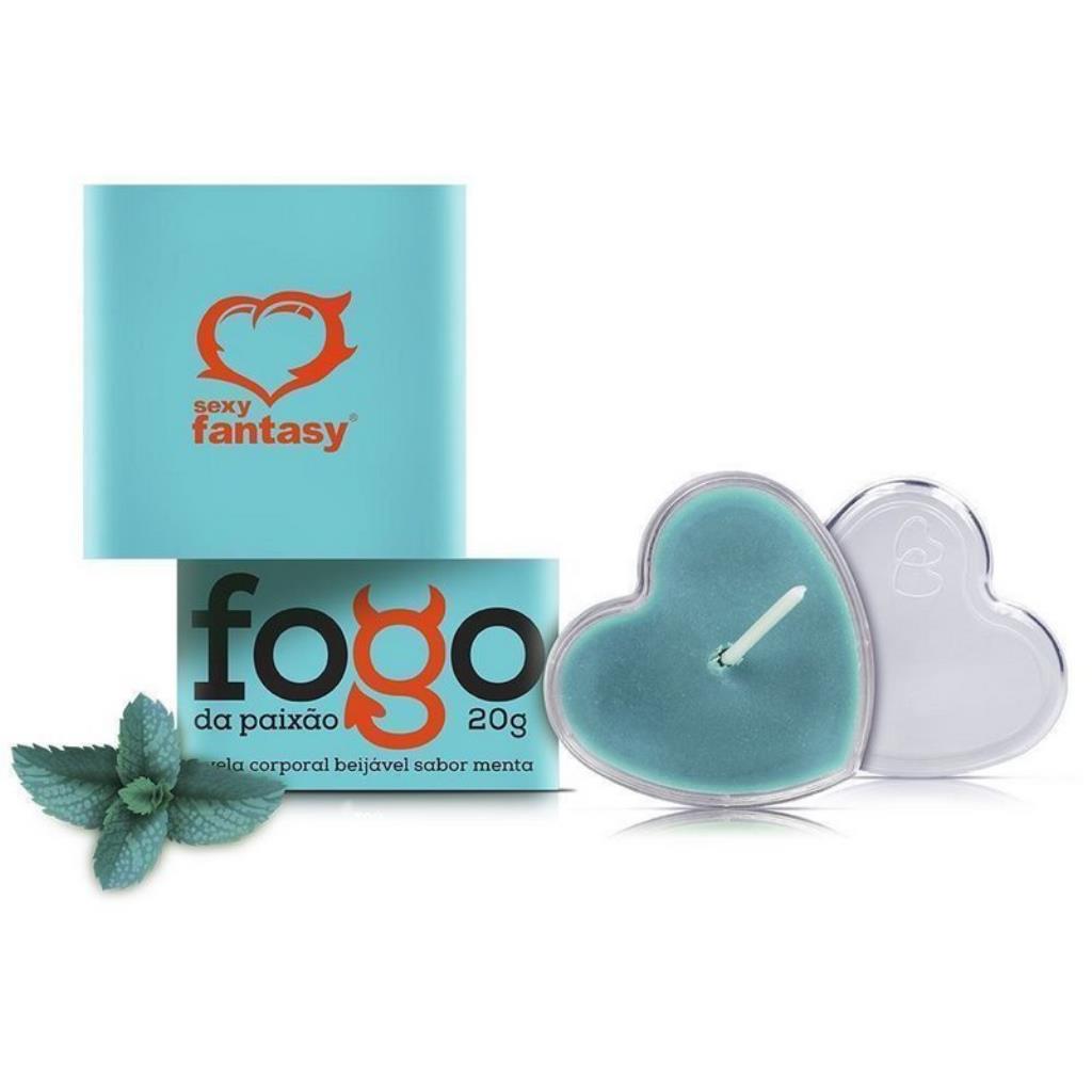 VELA FOGO DA PAIXAO MENTA - 20 G / 502 / 6002 (5102)