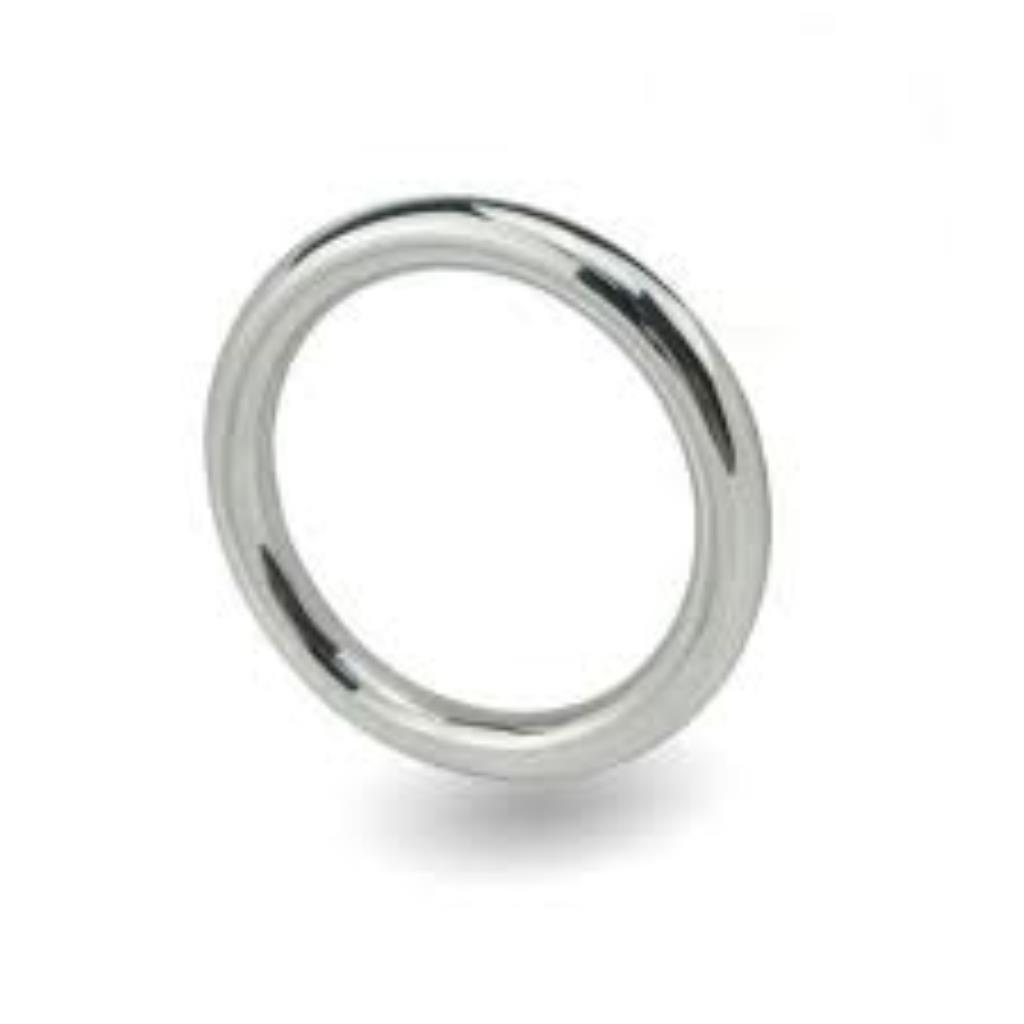 ANEL PENIANO ACO INOXIDAVEL 4,5 CM LUXO / 1341