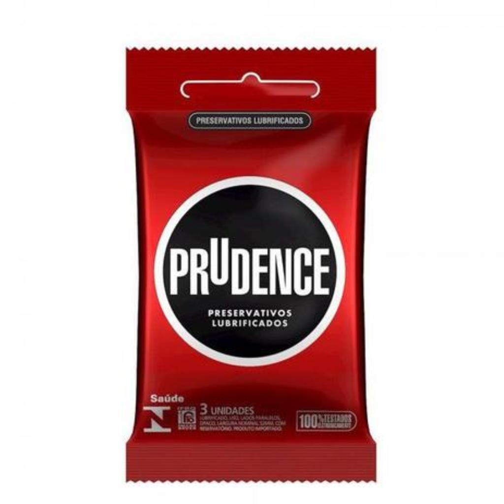 PRESERVATIVO LUBRIFICADO PRUDENCE C/3 TRADICIONAL