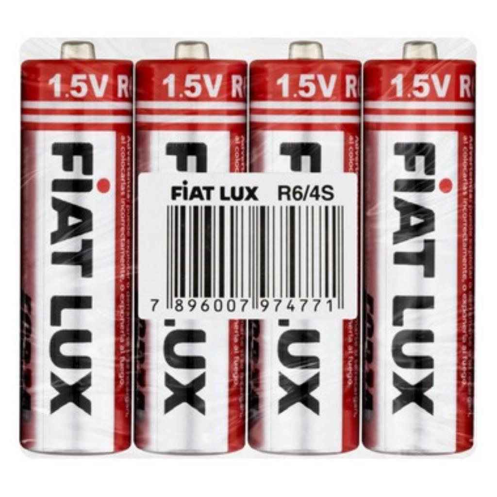 PILHA COMUM AA C/ 4 UND - FIAT LUX - R6/4S