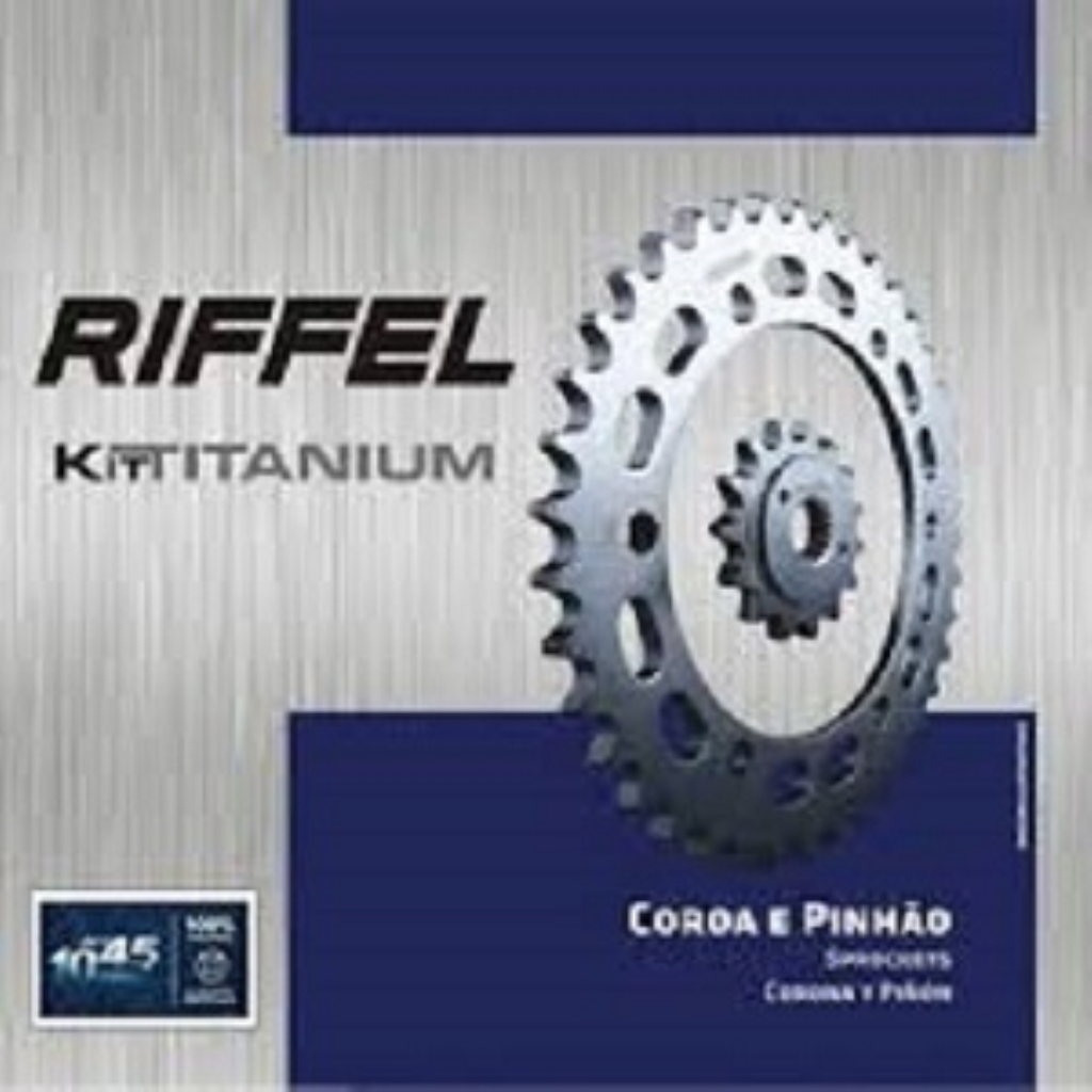 KITI DE MOTO 125 RIFFEL FAN 09-13 AÇO1045 CT