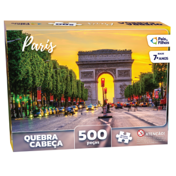 Quebra cabeças Paris 500 Peças