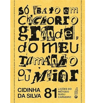 SÓ BATO EM CACHORRO GRANDE, DO MEU TAMANHO OU MAIOR: 81 LIÇÕES DO MÉTODO SUELI CARNEIRO