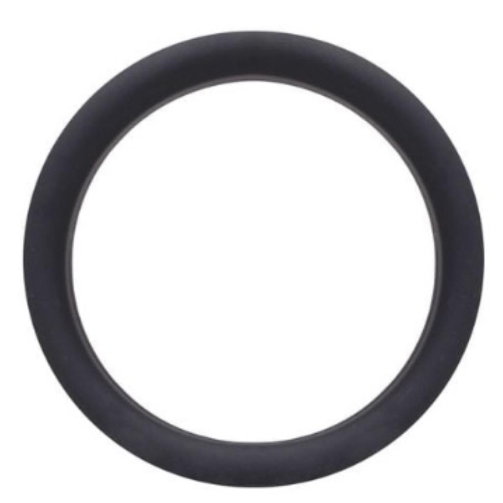 ANEL PENIANO PRETO SILICONE