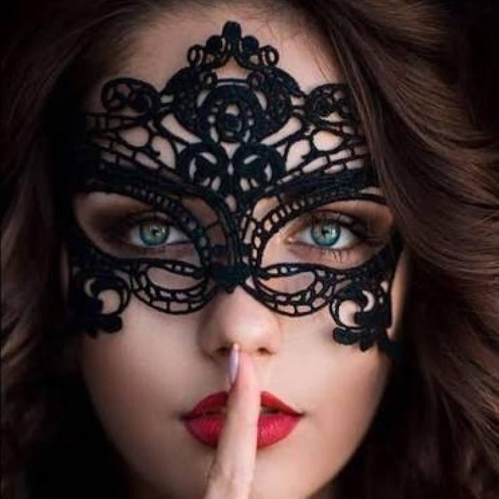 MÁSCARA SENSUAL DE RENDA VÁRIOS MODELOS