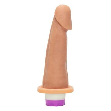 Prótese Com Vibrador Interno 16 X 4,7Cm Êxtase VN09