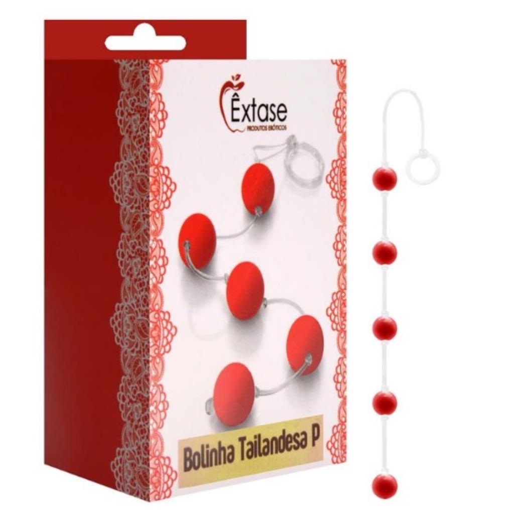 BOLINHA TAILANDESA PEQUENA 1,5CM 05 UNIDADES ÊXTASE