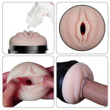 Masturbador Lanterna Elettra Com Formato De Vagina