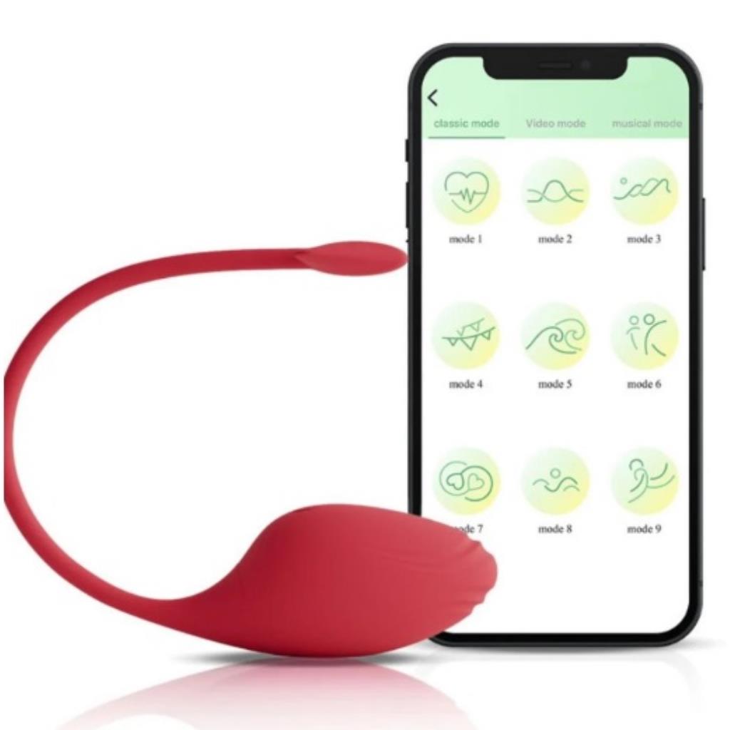 Vibrador De Casal Bump Orgasm 9 Vibrações Controle Por Aplicativo