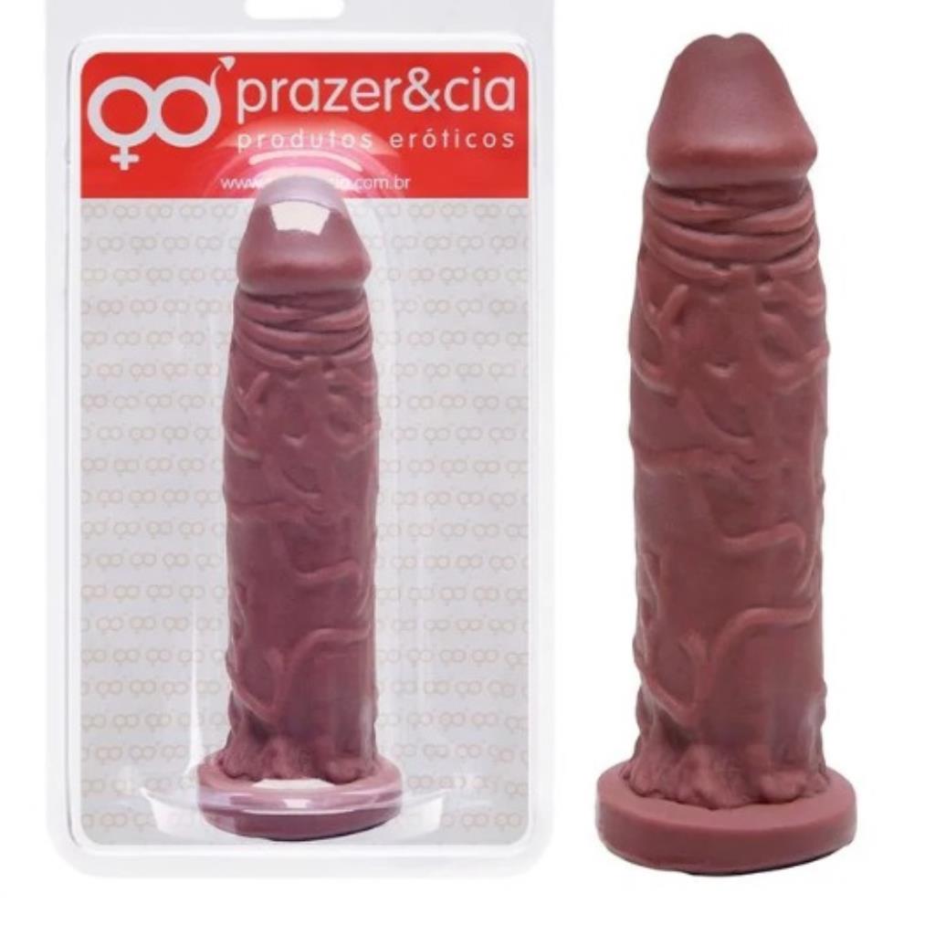PÊNIS 15,5 X 4CM PRAZER E CIA