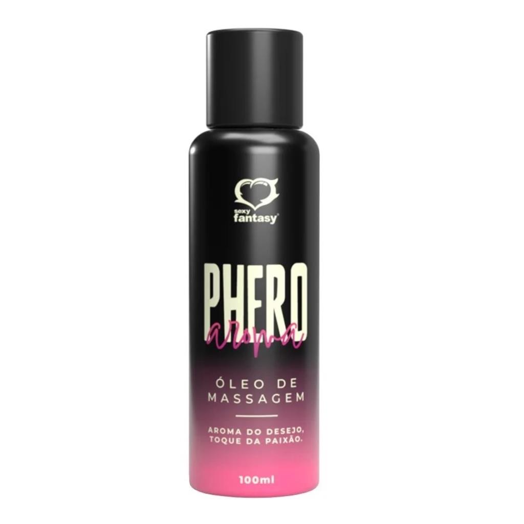 Óleo de Massagem Phero Aroma Feminino 100ml Sexy Fantasy