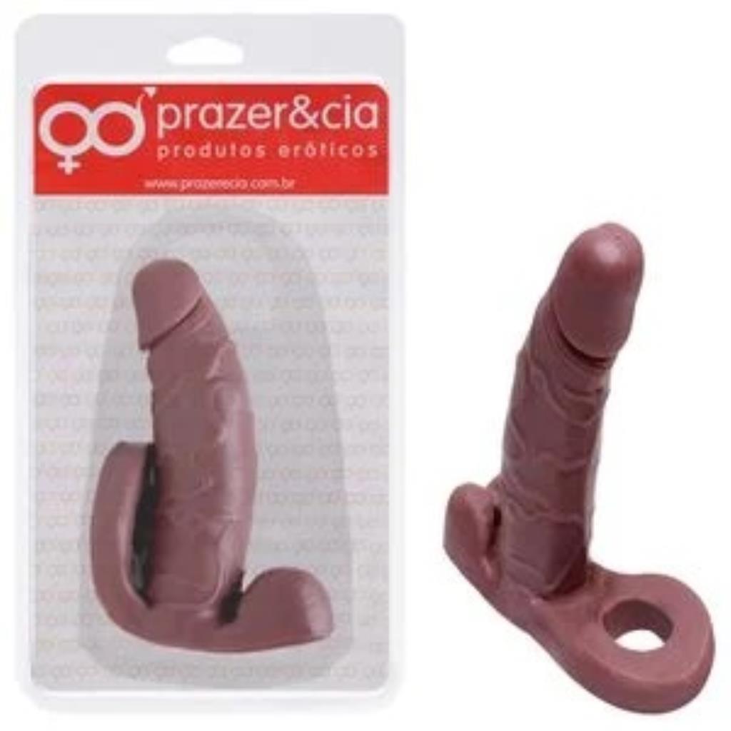 !  **  Anel Companheiro Prótese Maciça 11,5 X 3,2 Cm Prazer E Cia