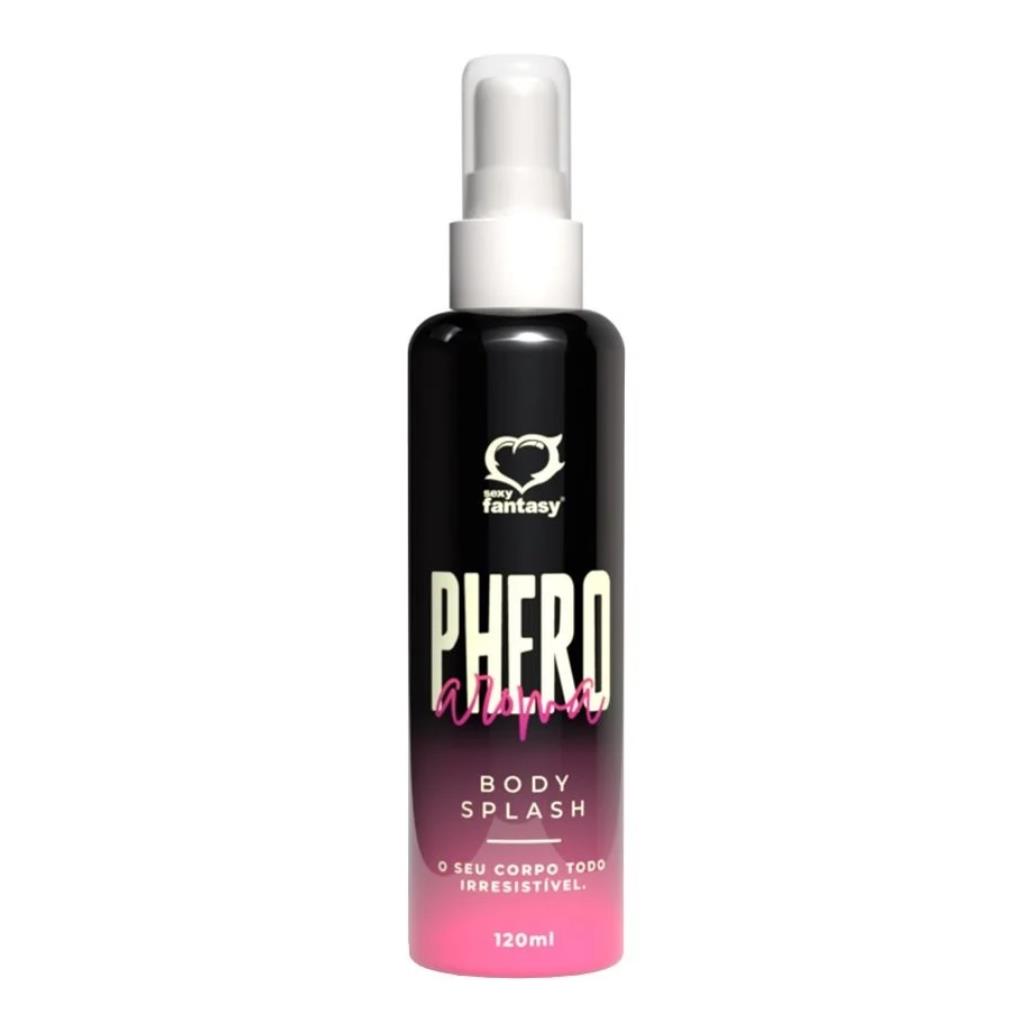 Body Splash Phero Aroma Feminino 120ml Sexy Fantasy