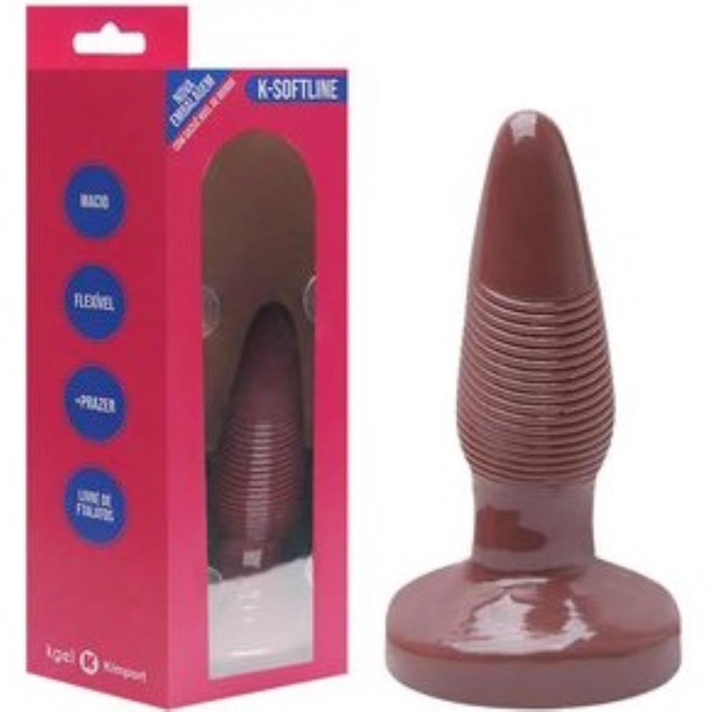 Plug Anal Maciço 14 X 4cm Kgel