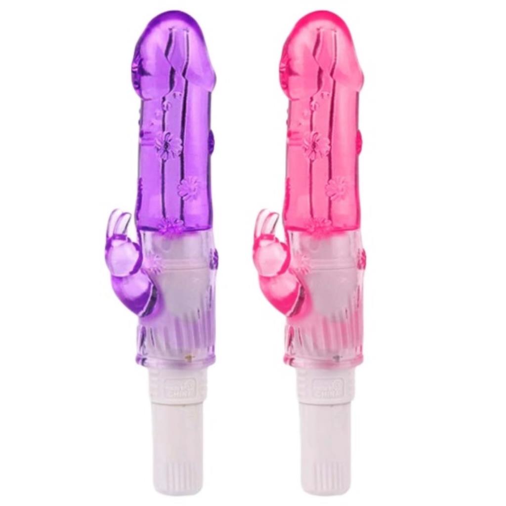 Vibrador Ponto G Jelly Com Capa Removível