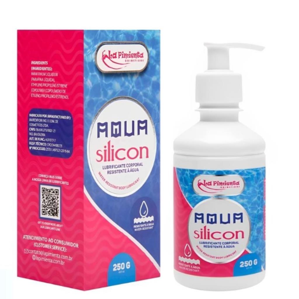 LUBRIFICANTE AQUA SILICON 250G LA PIMIENTA