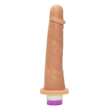 Prótese Com Vibrador Interno 19,5 X 4Cm Êxtase VN06