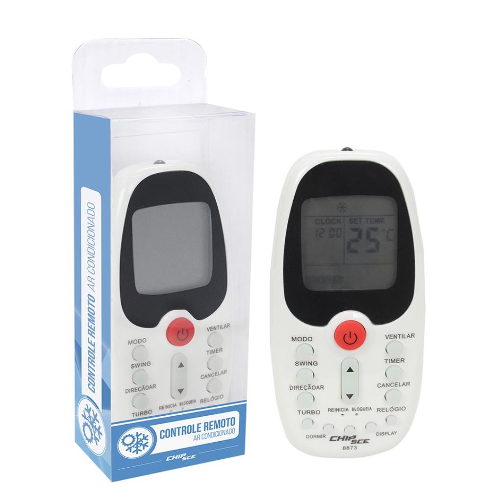 Controle Remoto para Ar Condicionado Split Midea Estilo Pix - LE7424