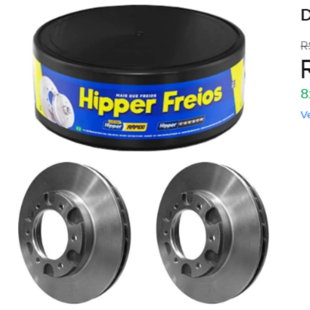 DISCO FREIO D10 D20 SILV 85>99 HF21 HIPER 93213540