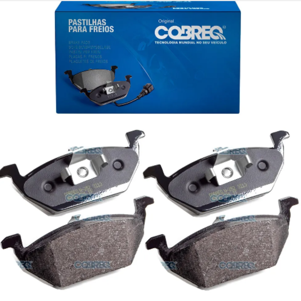 PASTILHA FREIO FOX 03>18 NEW BEETLE POLO SPACEFOX 07>18 GOLF 99>02 N252 COB 1J0698151G ARO 15 TEVES