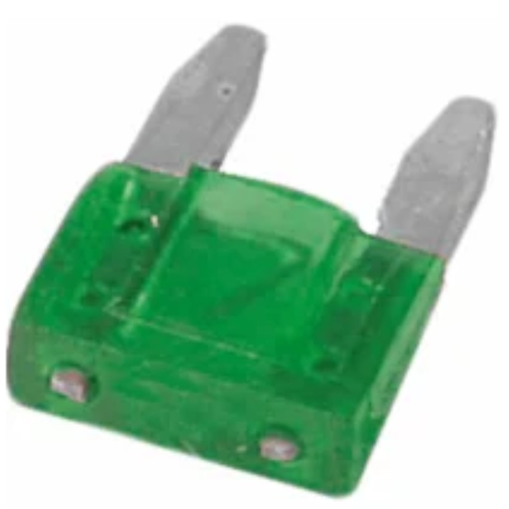 FUSIVEL LAMINA MINI 15A 17030 AMS VERDE C-09