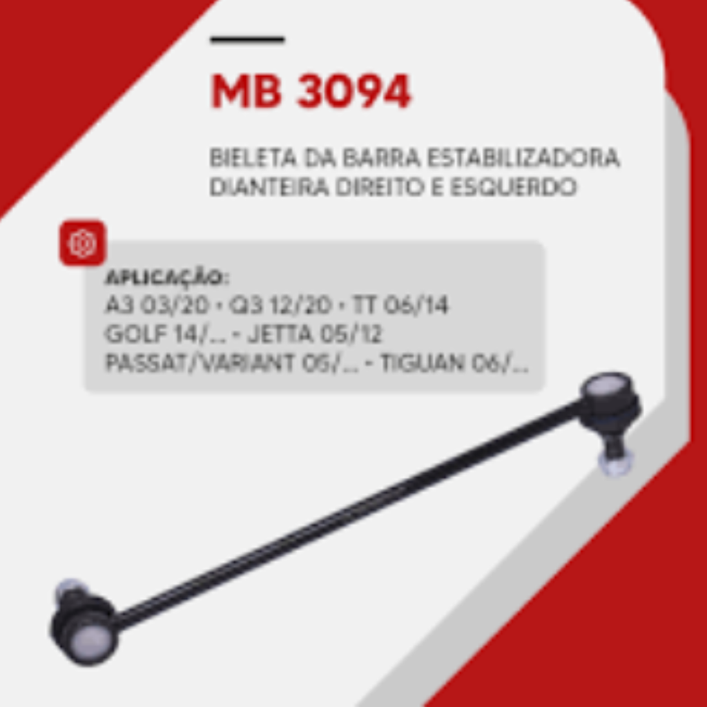 IELETA A3 03>20 GOLF 14> JETTA 05>12 MB3094 MOB 1K0411315G