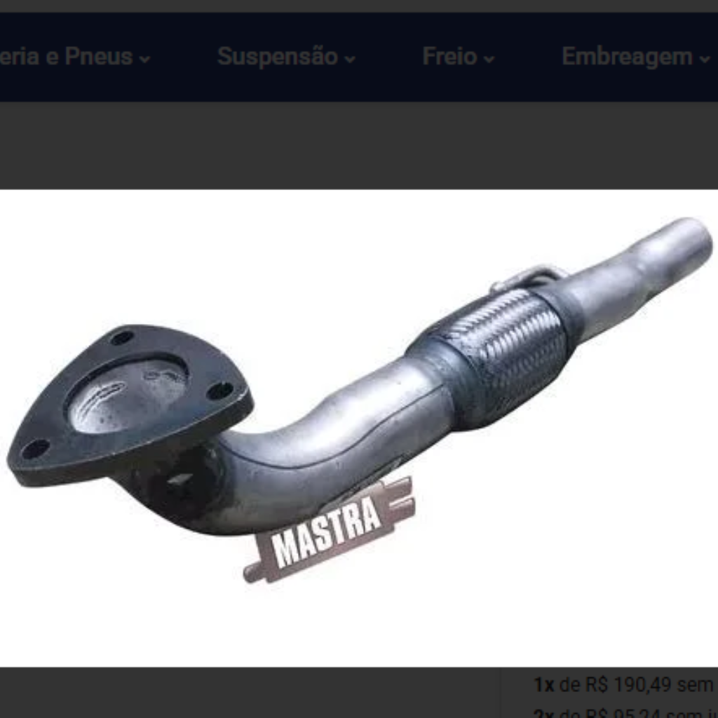 TUBO ESCAP INTERM C FLEXIVEL FOX 1.0 09>10 VW0404E MAST