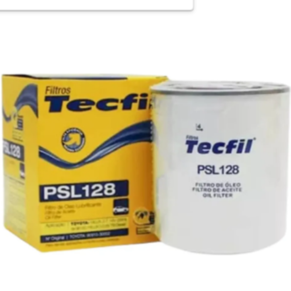 FILTRO LUB HILUX 2.7 97>03 SW4 3.0 97>02 PSL128 TEC 415203006 ROSCA M24 X 1,5