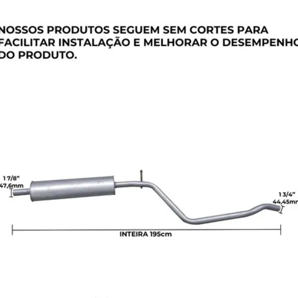 SILENCIOSO INTERM ESCAP DUSTER 2.0 4X2 12>21 RN6032M MAST