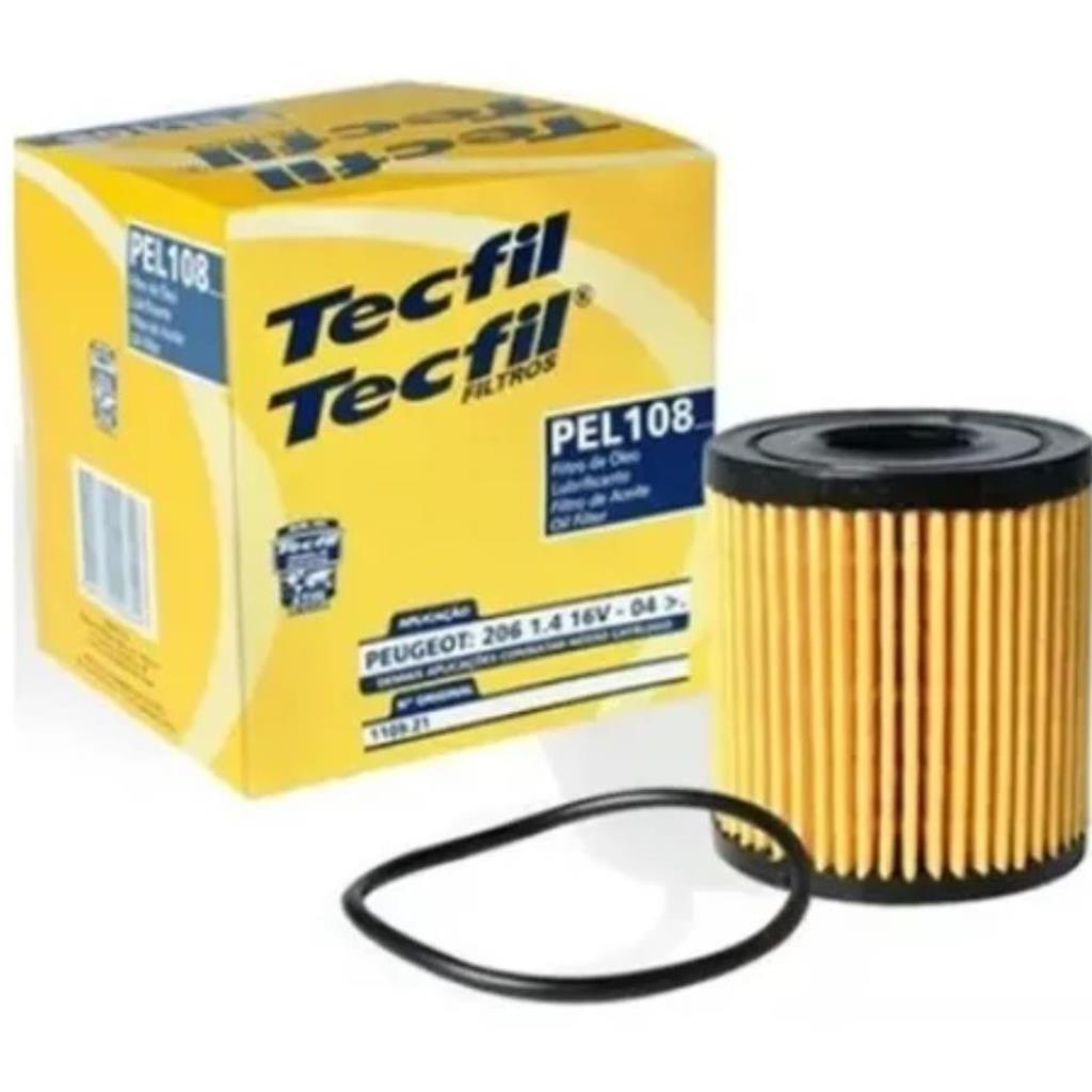 PEL108 FILTRO LUB C3 1.4 8V 06.04> C4 PALLAS 2.0 16V 07> PEUGEOT 206 207 208 307 308