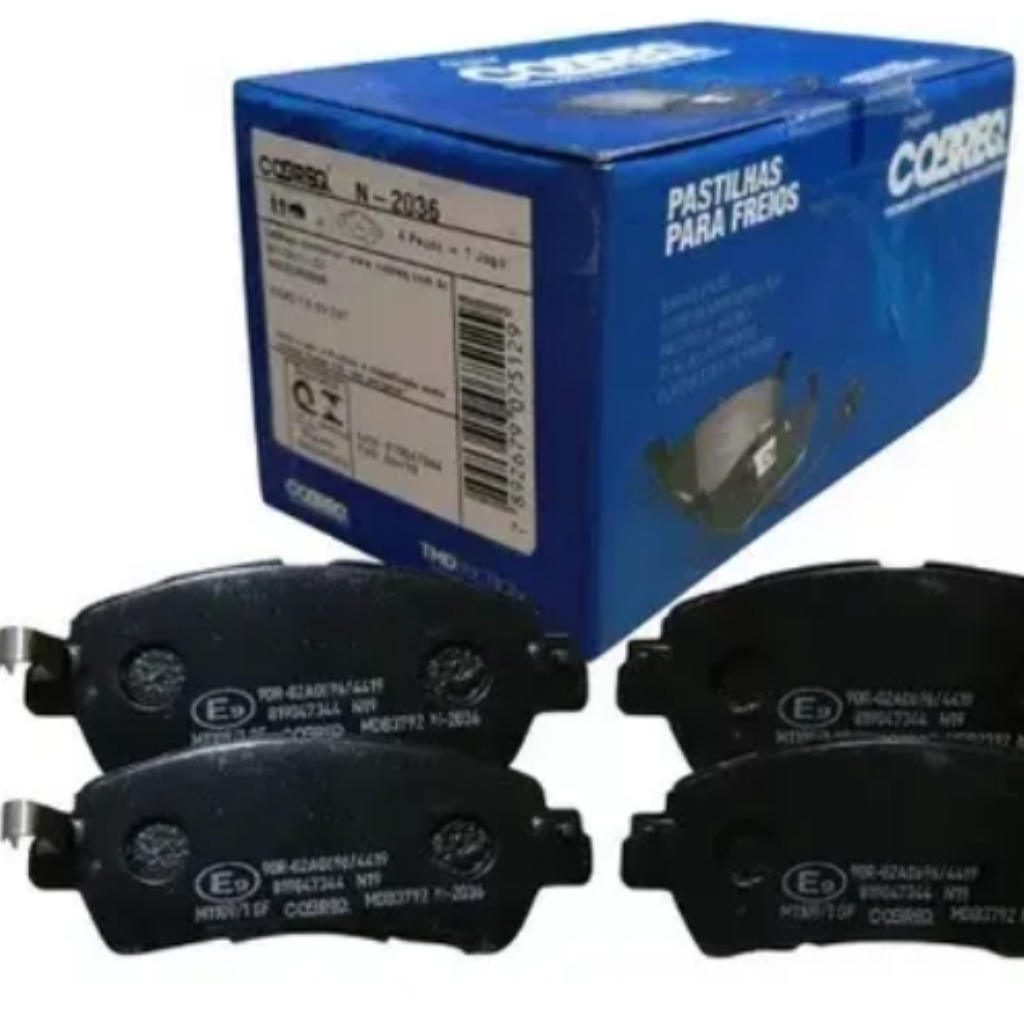 PASTILHA FREIO KICKS 16>20 YARIS 15>25 N2036 COB D10605RB0A
