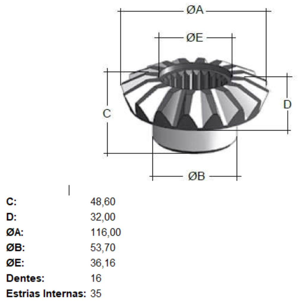 ENGR PLANET F4000 VW7110 MX1467 MAX BE2Y4236A DANA 70 DANA 80 16D 35EST