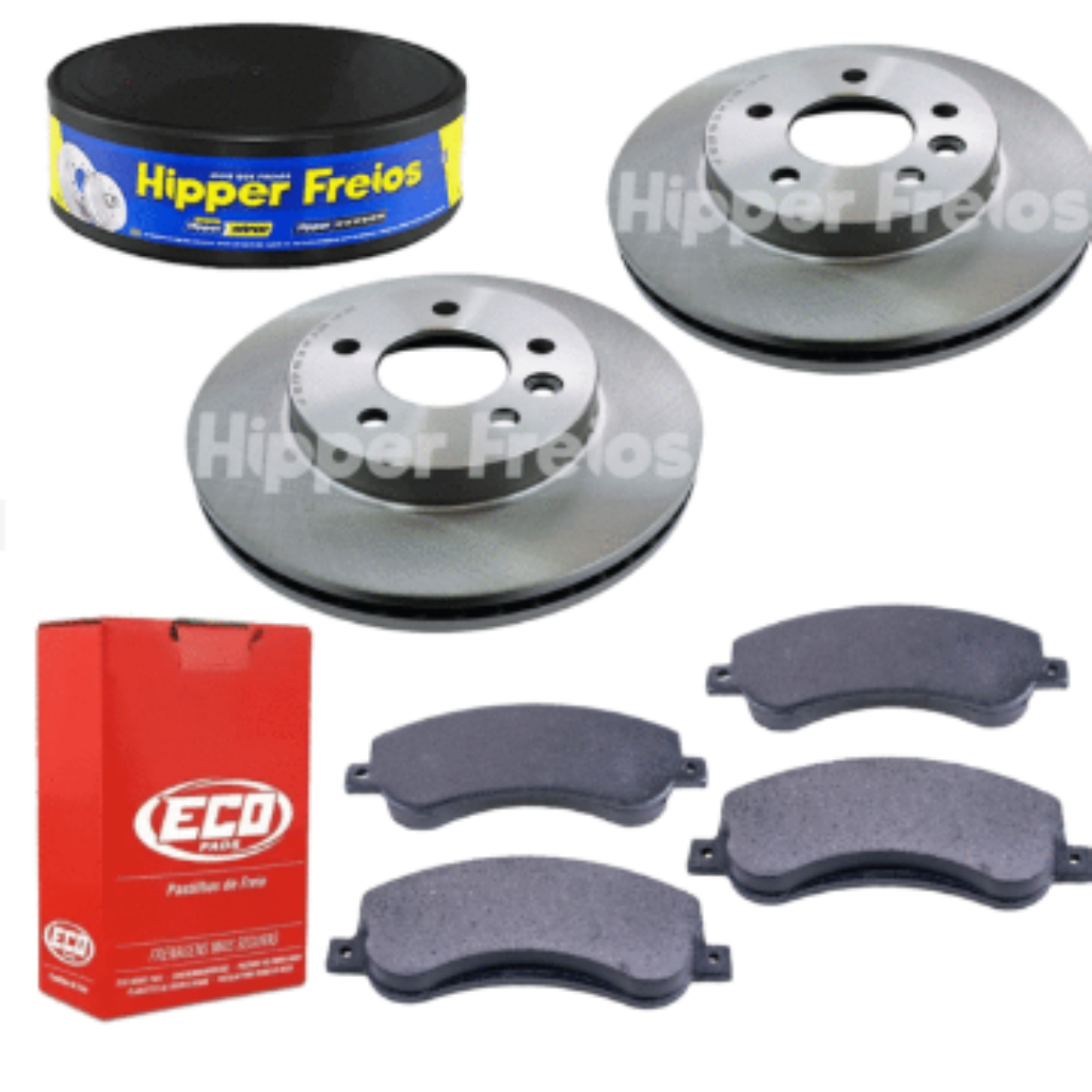 KIT DISCO FR + PASTILHA FR AMAROK 2.0 10>17 HF90 HIPER 2047 SYL 303MM
