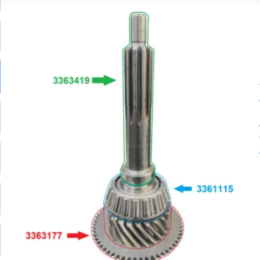 EIXO PILOTO S10 2.8 4X4 FSO2506 3363419 EATON 98500325