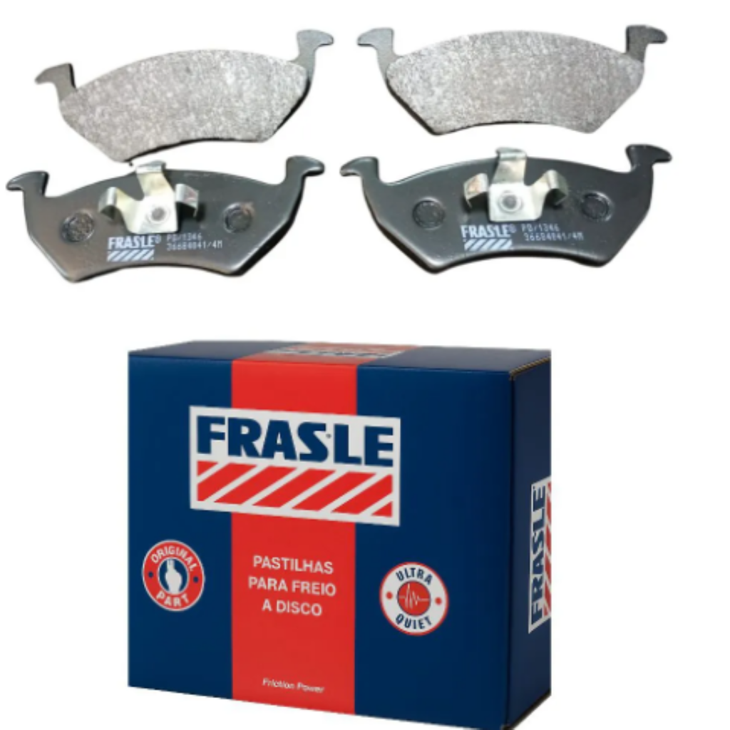 PASTILHA FREIO GOL G5 SAV VOY 12>14 GOL G6 14>18 PD1346 FRAS 5U0698151B TEVES