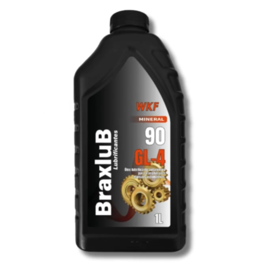 OLEO CAMBIO/DIF SAE 90W API GL-4 1LT WKF90 BRAXLUB