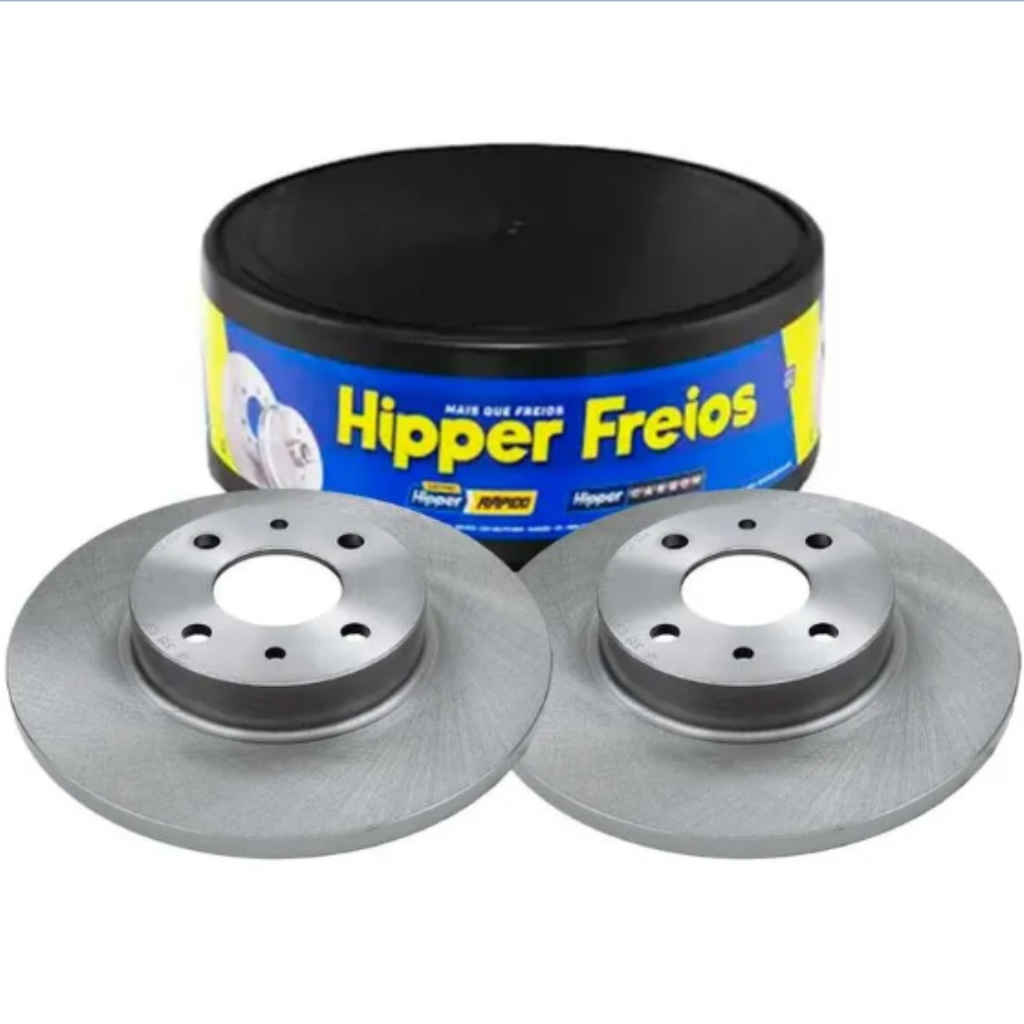 DISCO FREIO UNO VIVACE 1.0 1.4 10>14 GRAND SIENA 1.4 12> MOBI 1.0 16> HF31B HIPER 51836920 255MM SOLIDO