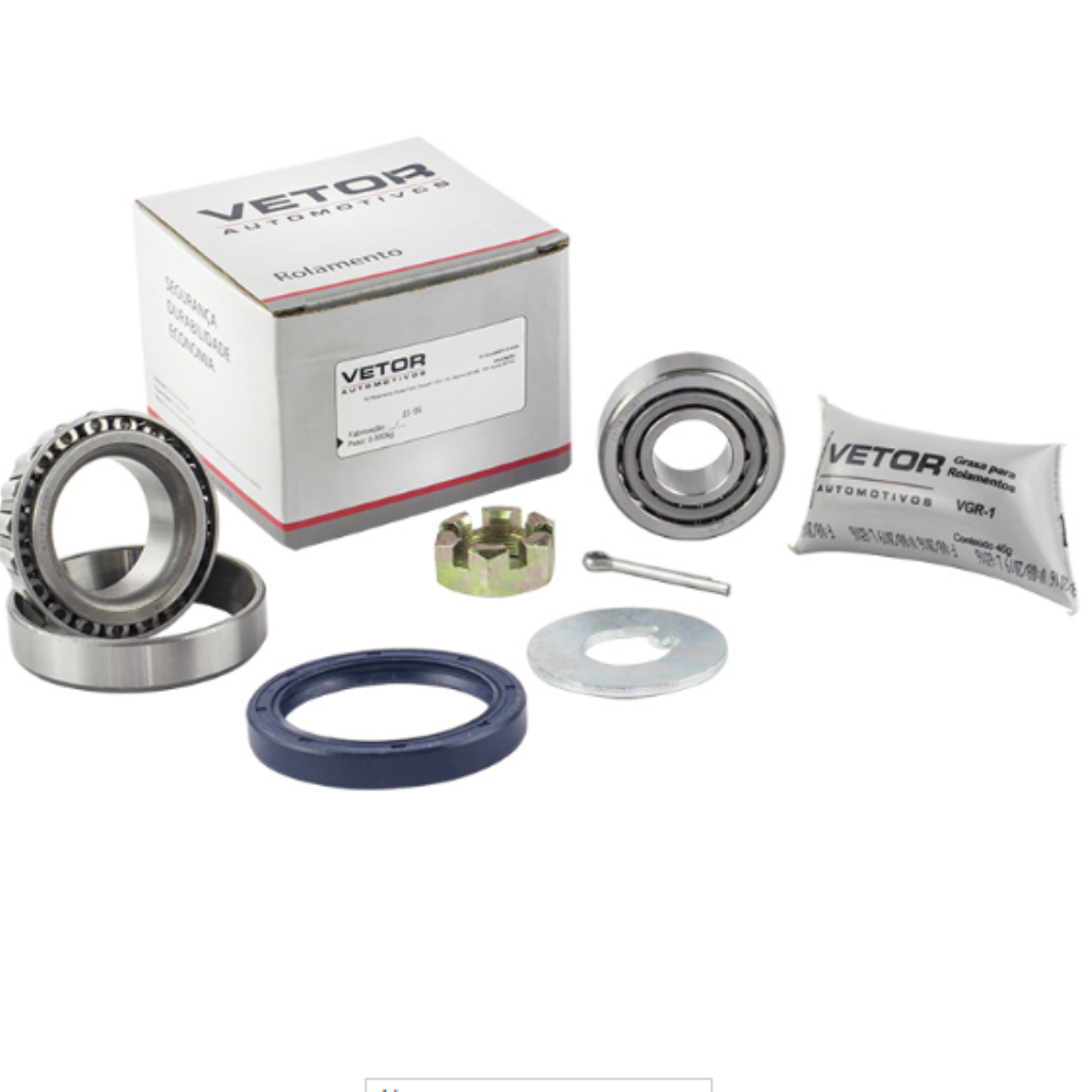 KIT ROL RODA DIANT D10 D20 <92 HR 2.5 05> L200 2.5 4X2 VK0028DH VETOR 48548/510 12649/610