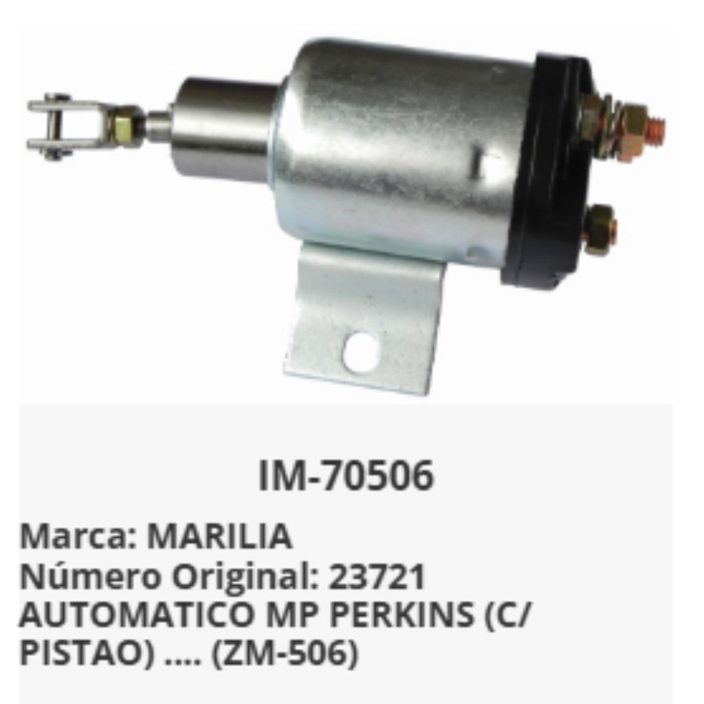 AUTOM MOTOR PART D10/D20 <92 F1000 F4000 <93 F11000 VW11130 70506 MARI 9330451015 SIST WAPSA