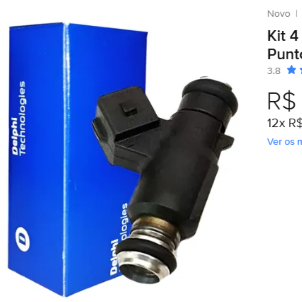 BICO INJETOR COBALT 1.8 17>20 FJ10733 DELPHI 24582663 93397803