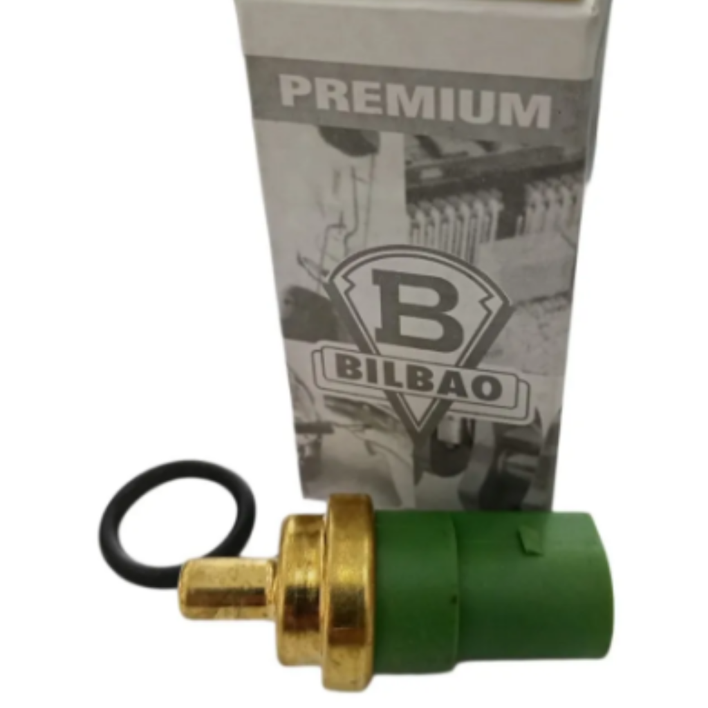 SENSOR TEMP AMAROK 15>19 GOL 1.0 08>12 G5/G6 FOX 1.0 10> SAV 1.6 09> 06A919501A BIL 06A919501 CINZA 2PINOS